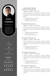 Your CV Template