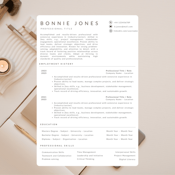 Professional CV