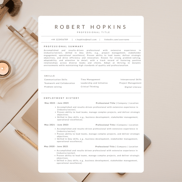 Clean CV