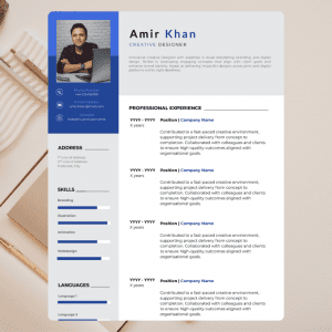 Creative Designer CV