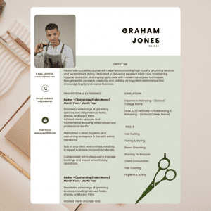 Hairdresser & Barber Resume | CV & Cover Letter