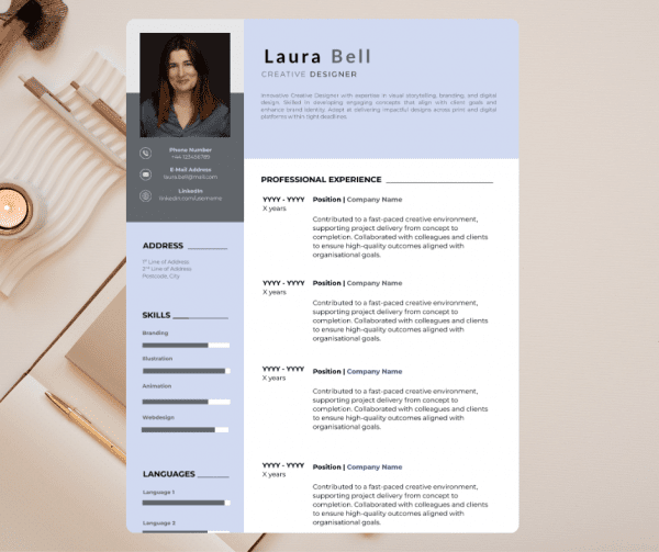 Digital Designer CV