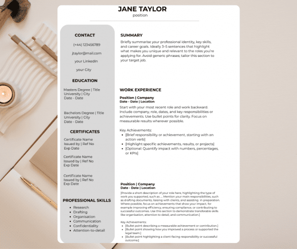 CV Template
