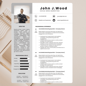 Social Media Marketing Resume