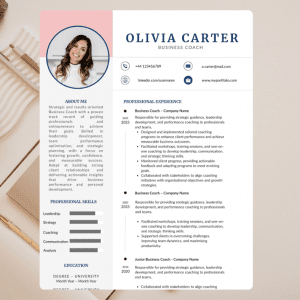 Business Coach Resume